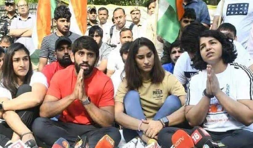 Wrestlers accused Braj Bhushan Sharan Singh of exploitation, demanded justice, protested at Jantar Mantar on Sunday