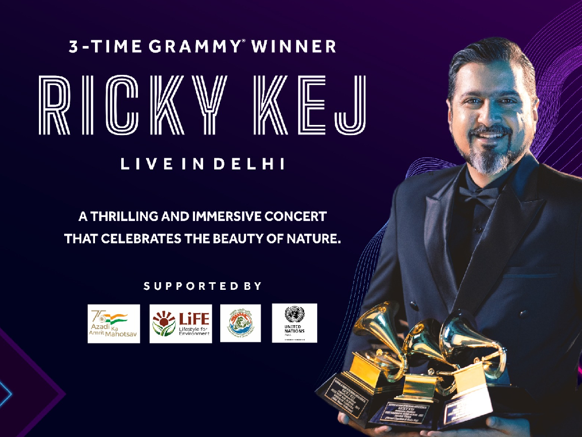 Three-time Grammy Award winner Ricky Cage to host 'Planet Voice' live show in Delhi on August 12