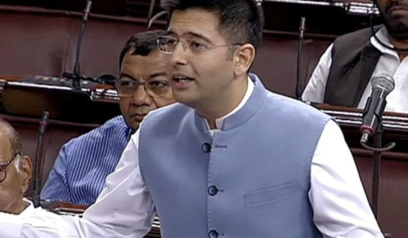MP Raghav Chadha suspended from Rajya Sabha in signature dispute case, suspension will continue till Privileges Committee report