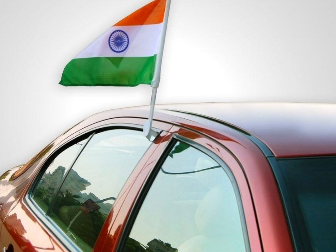 Jail can be done if the tricolor is put on the vehicles, know what is the Indian flag code?