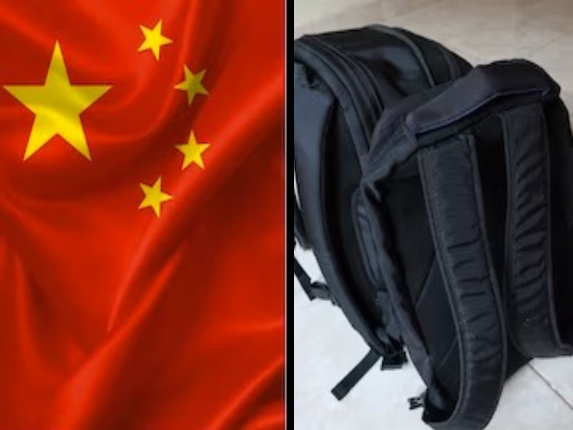 Chinese delegation refused to put the bags in the scanner