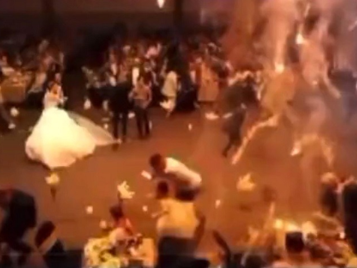 Iraq Marriage Hall Fire Accident