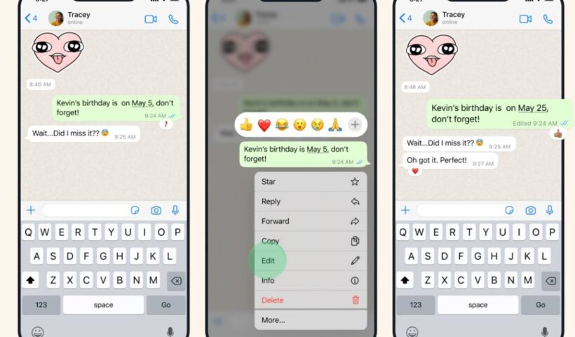 "Now You Can Edit Your WhatsApp Messages | Meta" ariaHidden : "false"