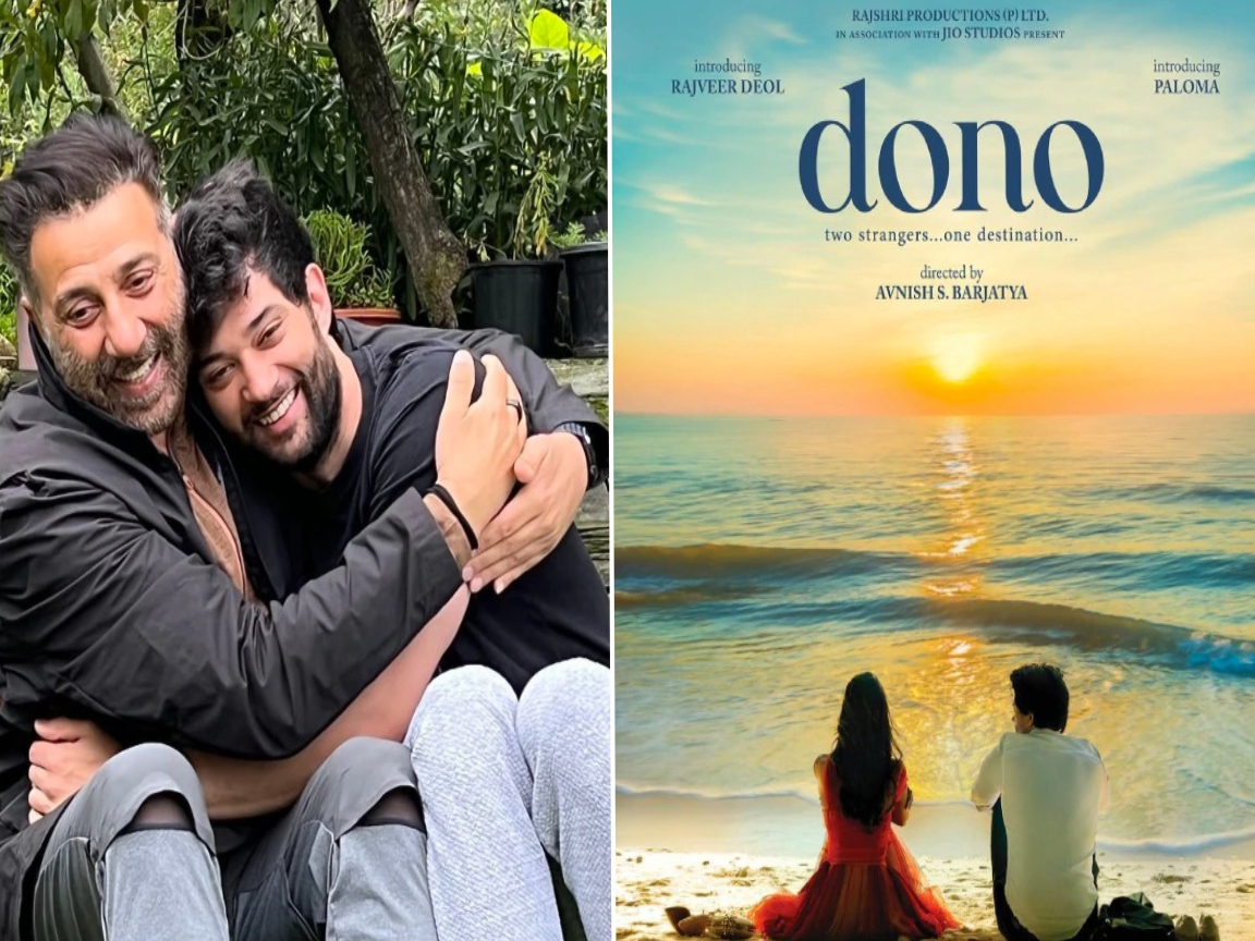 "Sunny Deol shares 1st look poster of son Rajveer's debut film Dono. See post - India Today" ariaHidden : "false"
