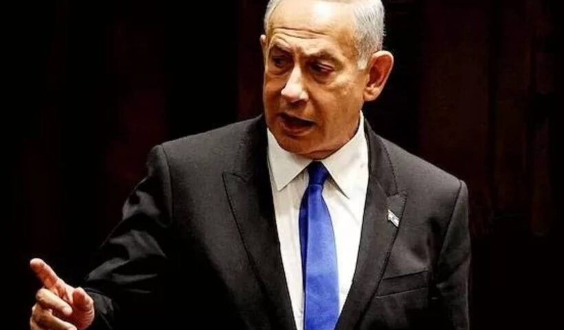 "इजरायल के प्रधानमंत्री बेंजामिन नेतन्याहू ने कहा: शुरू हमास ने किया, लेकिन अब खत्म हम करेंगे - Up18 News" ariaHidden : "false"
