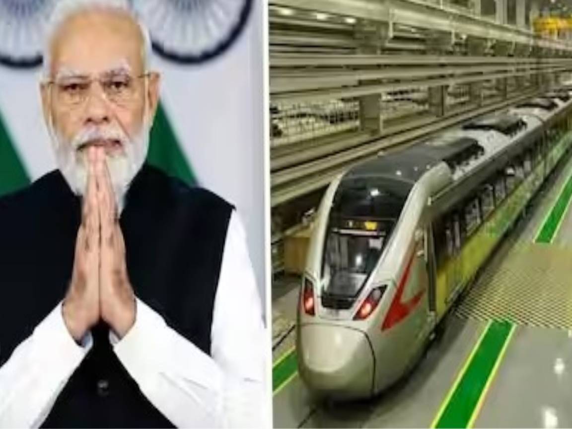 "PM Modi to Flag Off Namo Bharat, Indias First Regional Rapid Train Service, in Ghaziabad Today | India News | Zee News" ariaHidden : "false"
