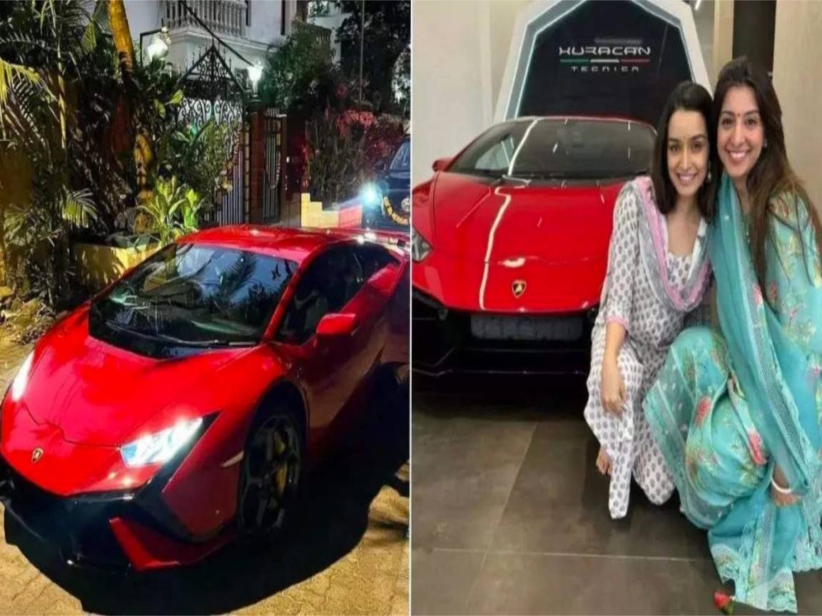 Shraddha Kapoor gifts herself Lamborghini Huracan Tecnica on Dussehra