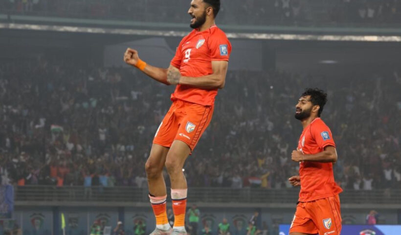 "India vs Kuwait highlights, IND 1-0 KWT, FIFA World Cup 2026 Qualifier: Manvir's solitary goal gets three points for Blue Tigers - Sportstar" ariaHidden : "false"