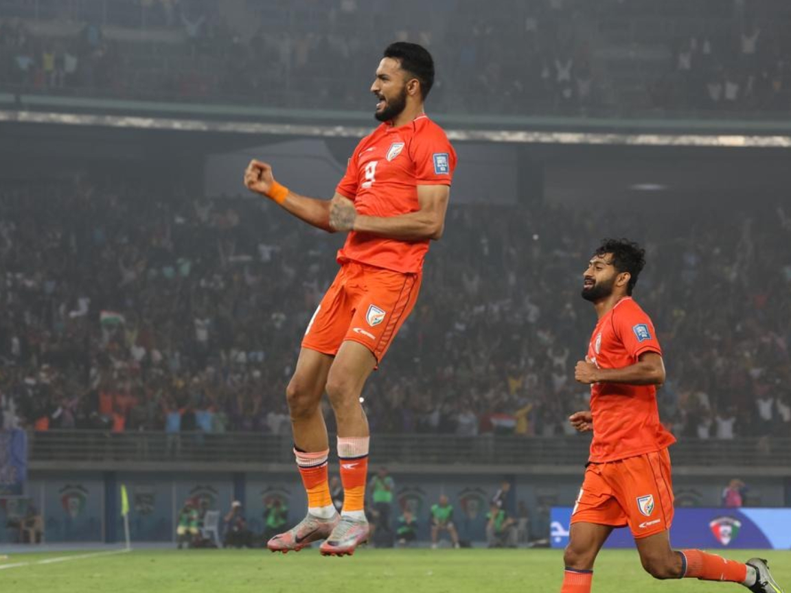 "India vs Kuwait highlights, IND 1-0 KWT, FIFA World Cup 2026 Qualifier: Manvir's solitary goal gets three points for Blue Tigers - Sportstar" ariaHidden : "false"