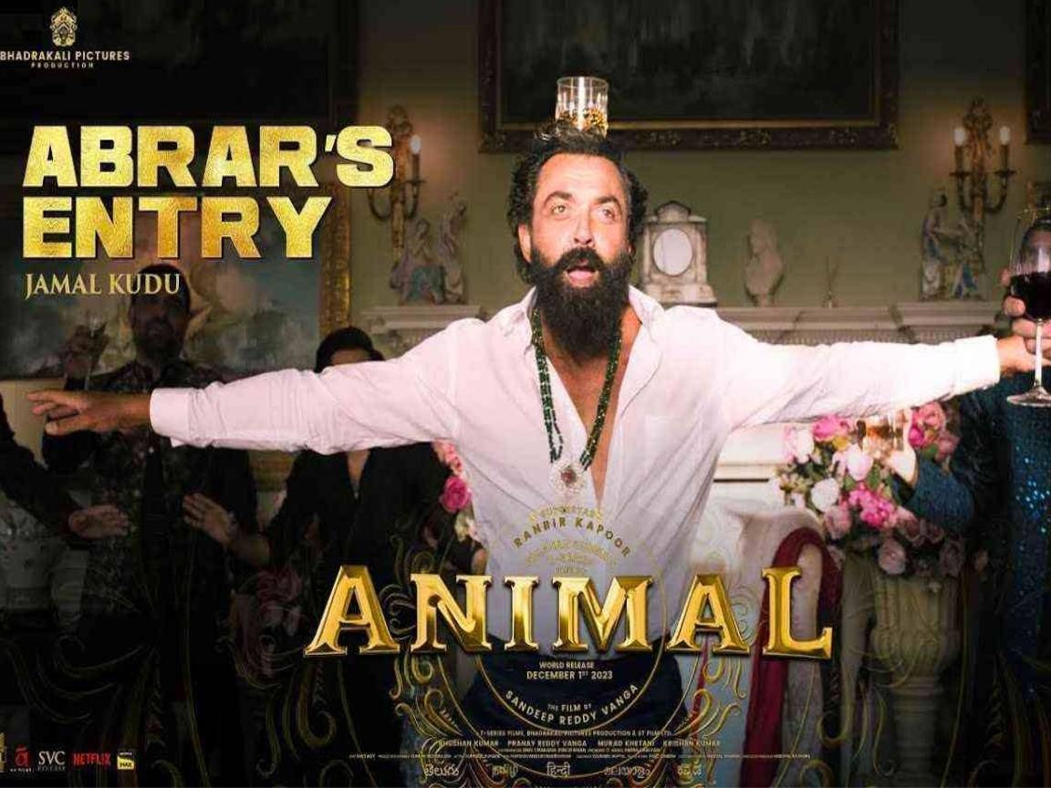 "Animal Bobby Deol Entry Song Jamal Kudu Out Now"