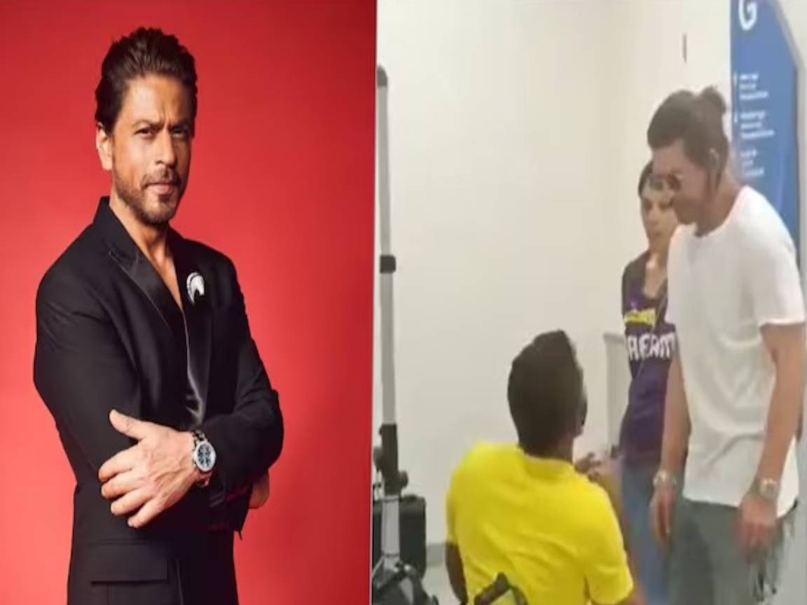 "Watch: Shah Rukh Khan's sweet gesture for a fan despite bad health is winning hearts - India Today"