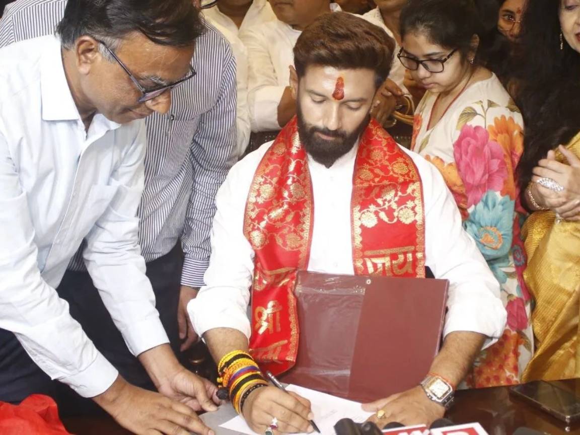 "Chirag Paswan Steps Into Father's Shoes, Shares Vision For His Ministry"