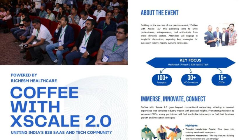 Coffee with Exscale 2.0 powered by Richsome Healthcare at IIT Delhi